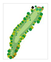 HOLE15コース図