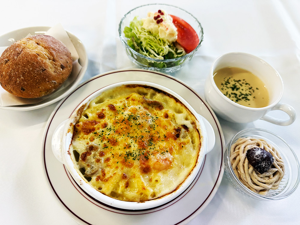 海老マカロニグラタン